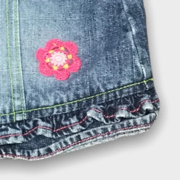 4/$20 🥳Flower Print  Jean Vest - Picture 4 of 5